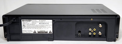 Sharp VC-A552U VCR, 4-Head Mono - Rear