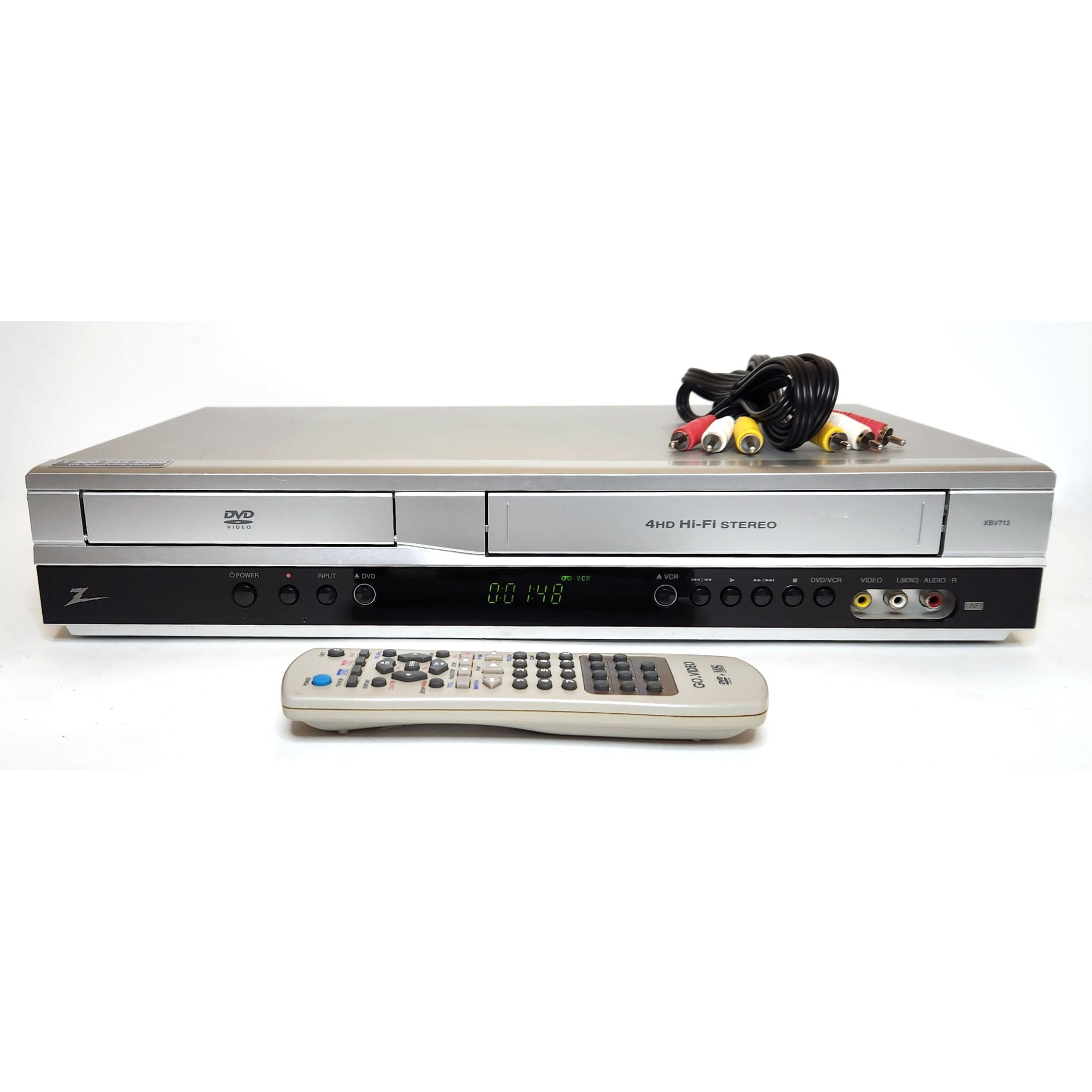 Zenith XBV713 VCR/DVD store Combo Cassette Recorder Player VHS Video