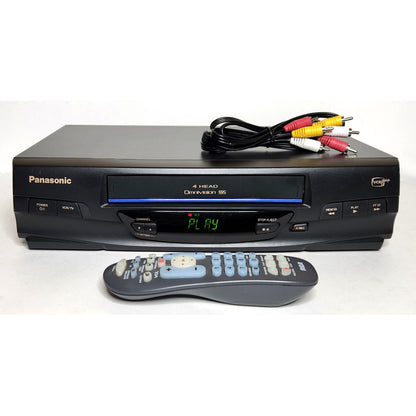 Panasonic PV-V4030S Omnivision VCR, 4-Head Mono