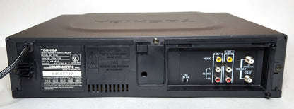 Toshiba M-65 VCR, 4-Head Hi-Fi Stereo - Rear