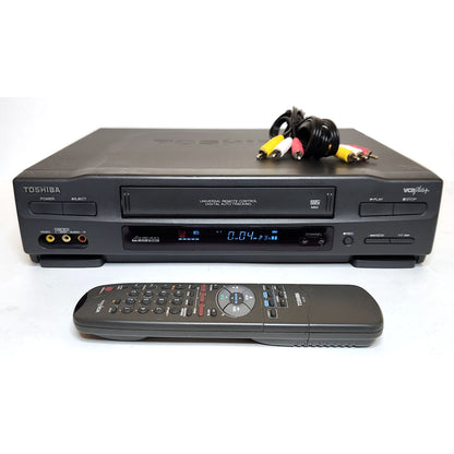 Toshiba M-65 VCR, 4-Head Hi-Fi Stereo