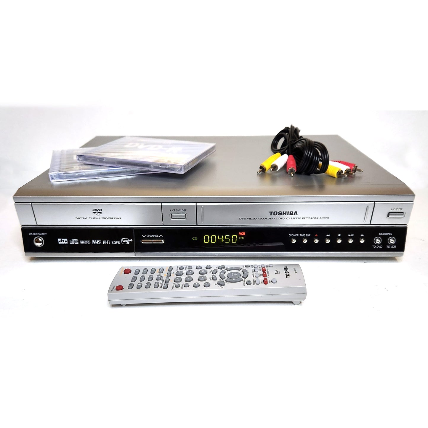 Toshiba D-VKR3SU VCR/DVD Recorder Combo