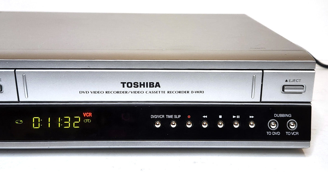 Toshiba D-VKR3SU VCR/DVD Recorder Combo - Right