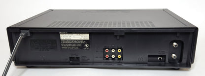 Sony SLV-775HF VCR, 4-Head Hi-Fi Stereo - Rear