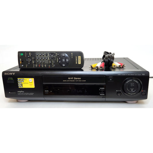 Sony SLV-775HF VCR, 4-Head Hi-Fi Stereo