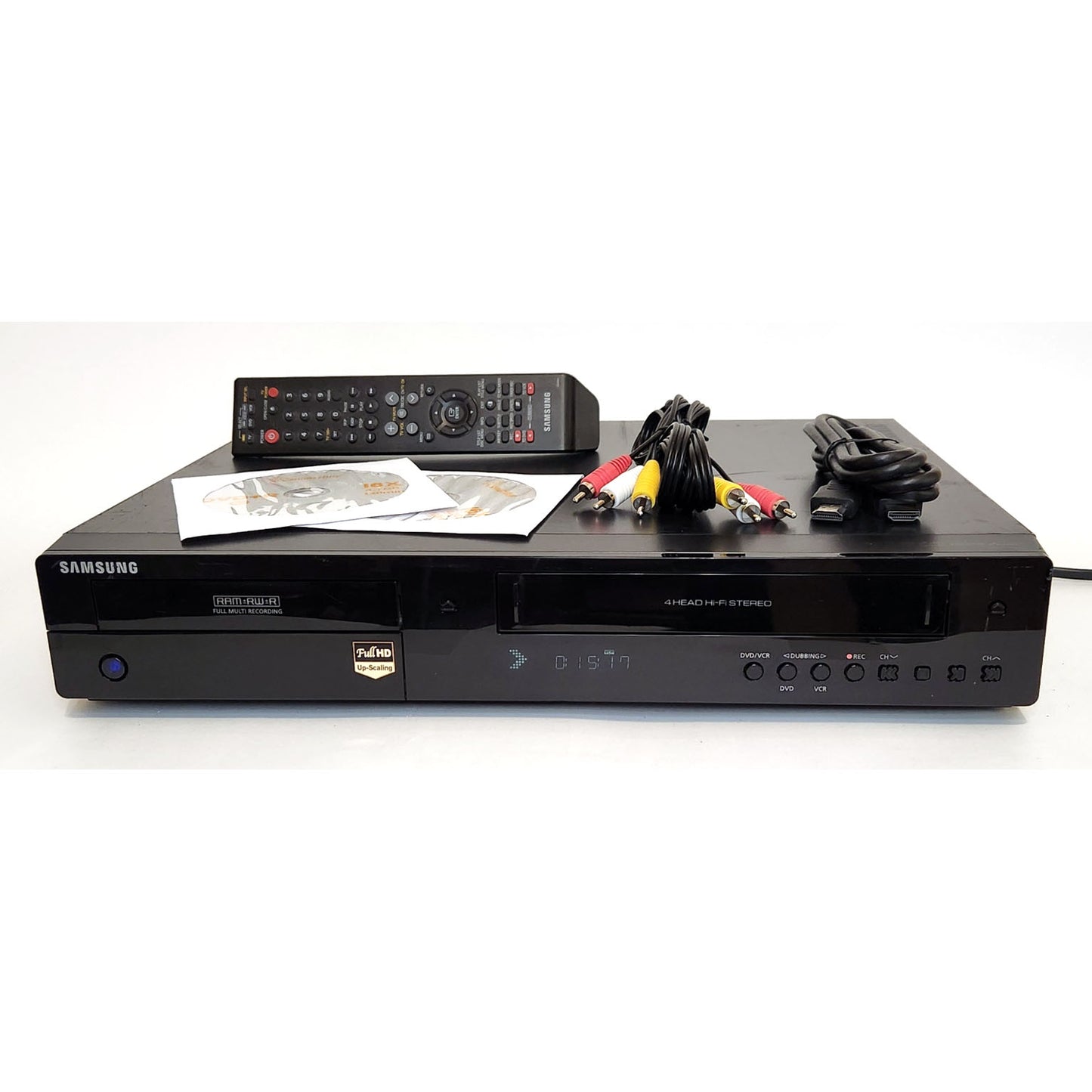 Samsung DVD-VR375 VCR/DVD Recorder Combo with HDMI