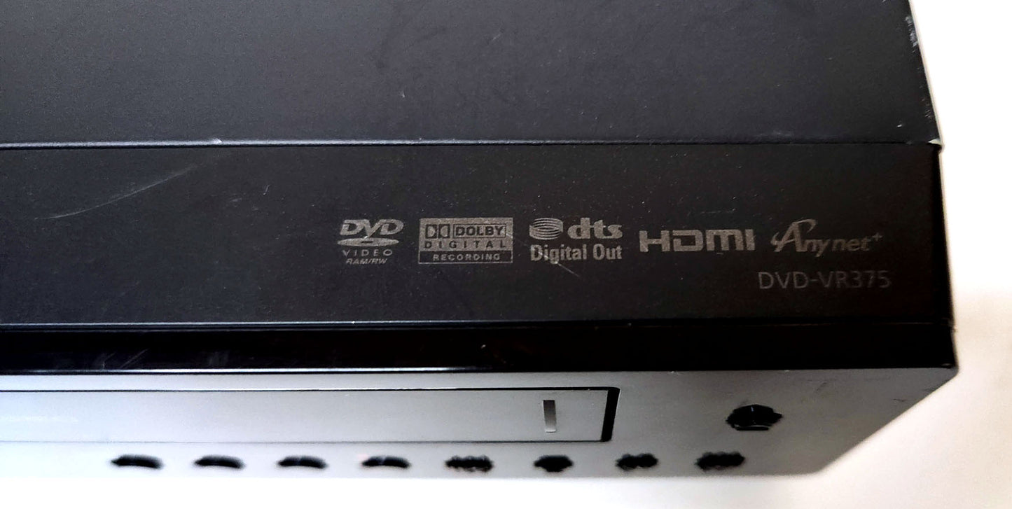 Samsung DVD-VR375 VCR/DVD Recorder Combo with HDMI - Top Detail