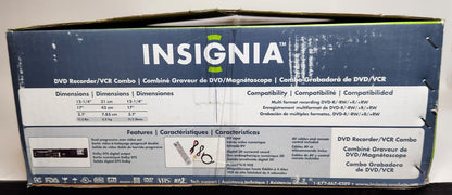 Insignia NS-DRVCR VCR/DVD Recorder Combo