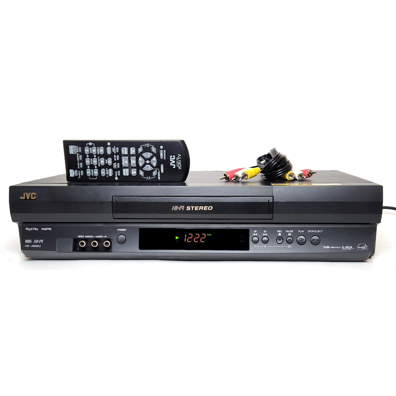JVC HR-J692U VCR, 4-Head Hi-Fi Stereo