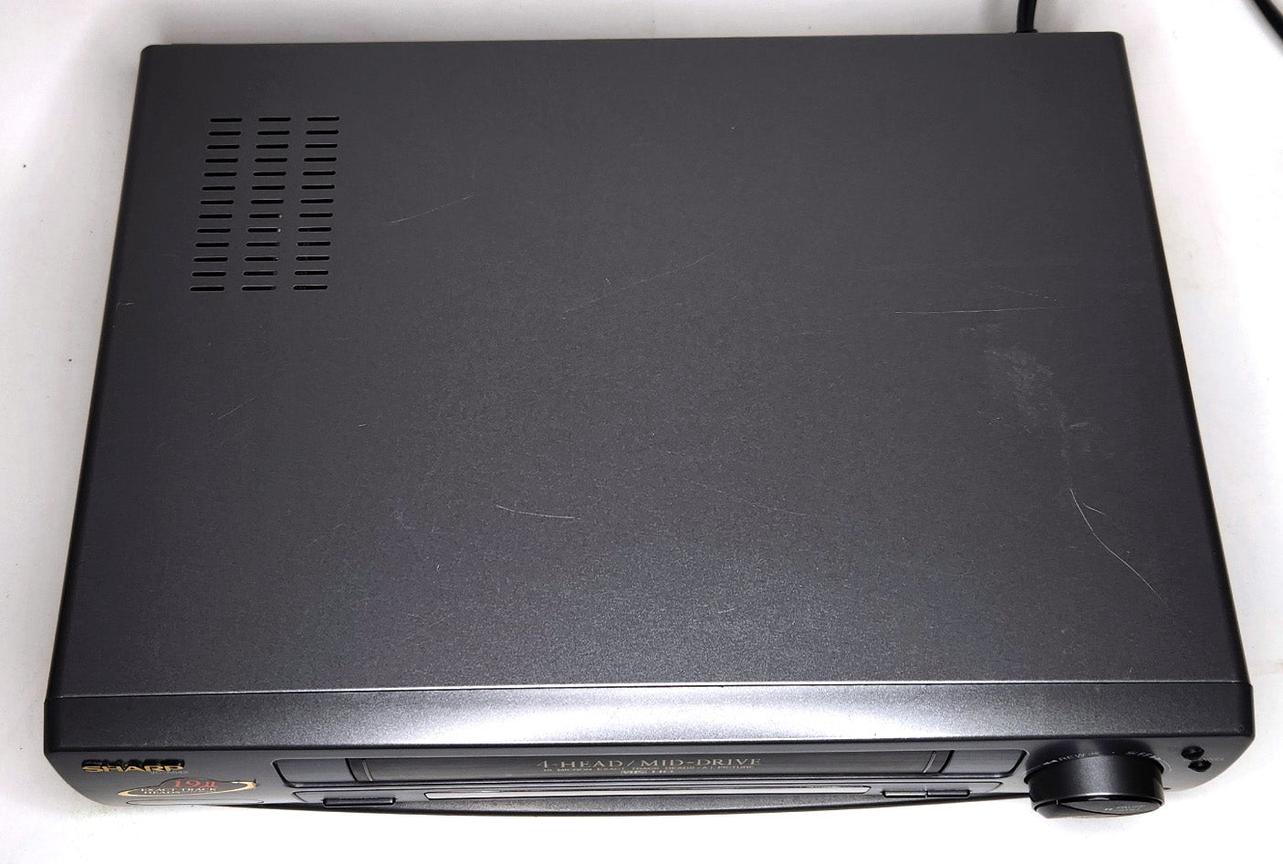 Sharp VC-A542U VCR, 4-Head Mono - Top