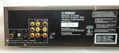 Yamaha DV-C6660 Natural Sound DVD/CD Player, 5 Disc Carousel Changer - Connections