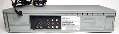 Philips DVP3345V VCR/DVD Player Combo - Rear