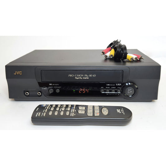 JVC HR-A37U VCR, 4-Head Mono