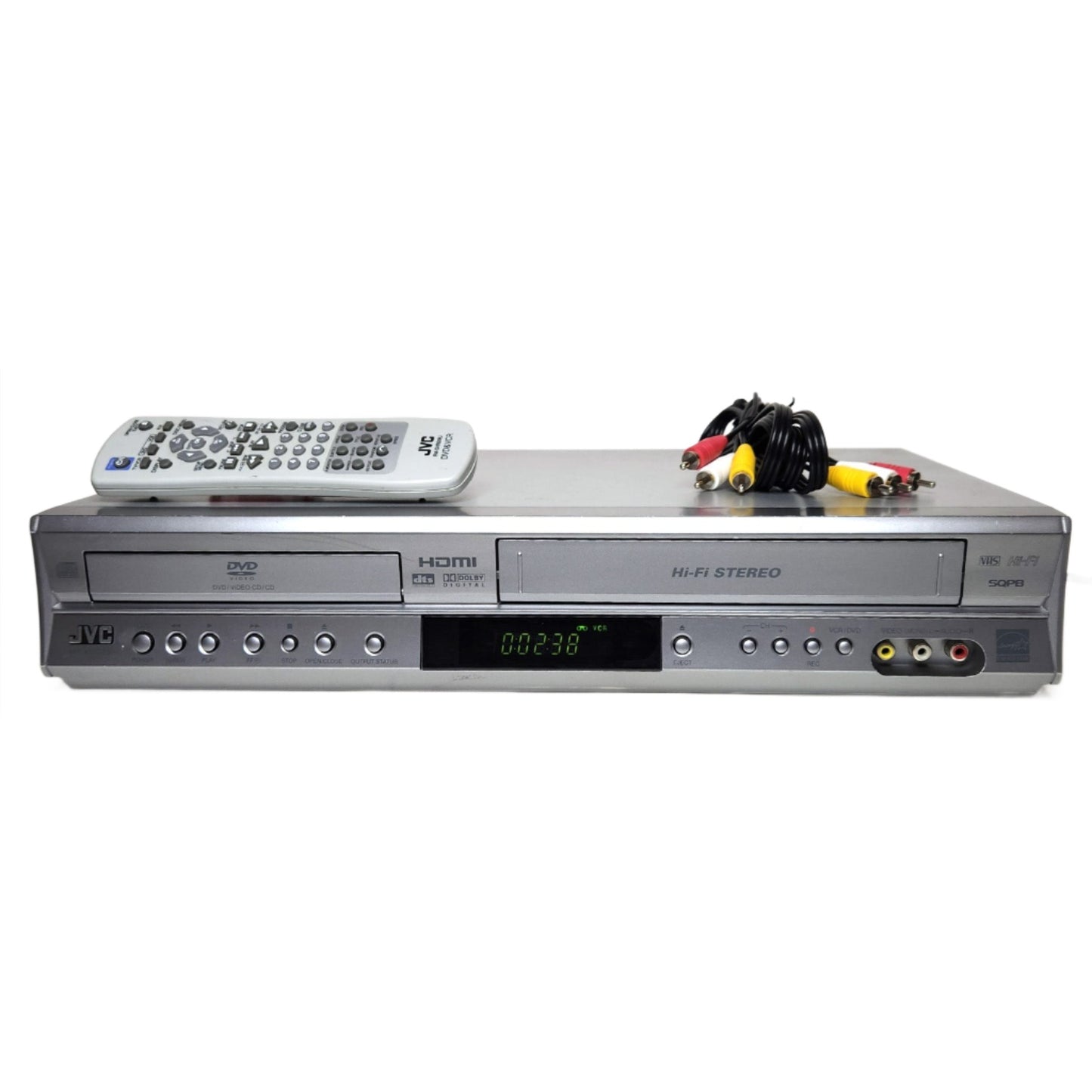 JVC HR-XVC39SU VCR/DVD Player Combo with HDMI