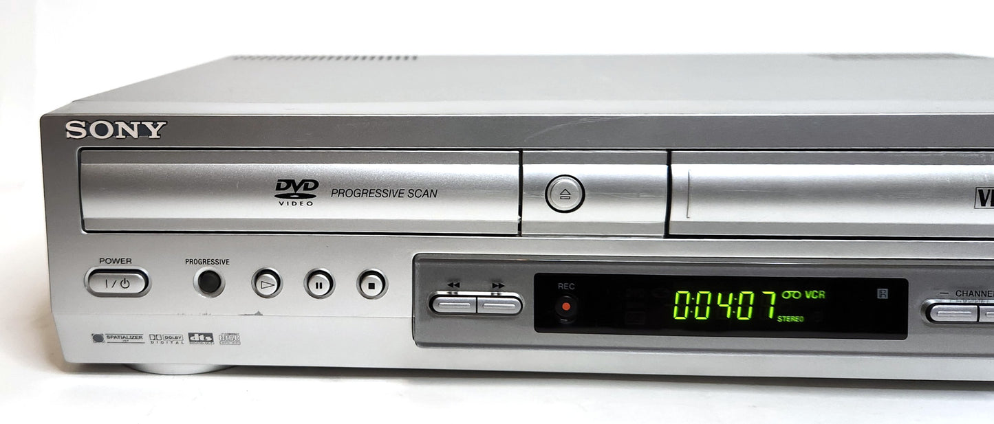Sony SLV-D300P VCR/DVD Player Combo - Left
