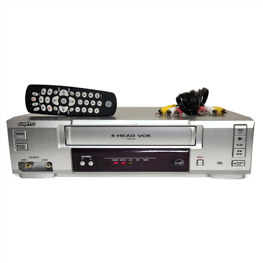 Sanyo VWM-406 VCR, 4-Head Mono