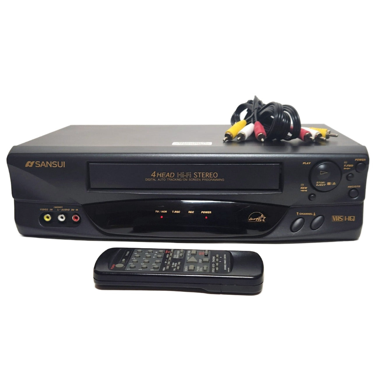 Sansui VHF6010C VCR, 4-Head Hi-Fi Stereo
