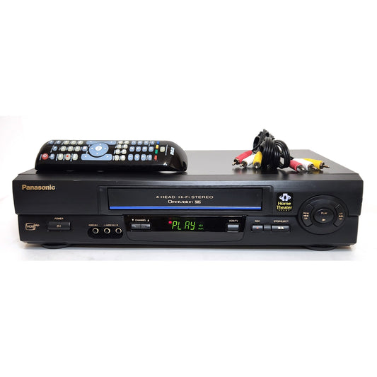 Panasonic PV-V4611 Omnivision VCR, 4-Head Hi-Fi Stereo