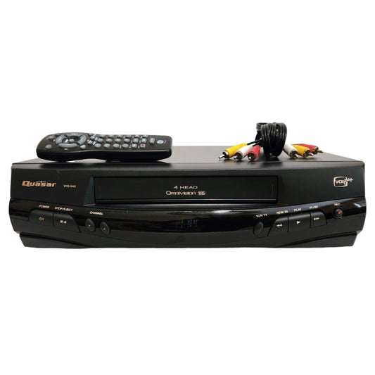 Quasar (Panasonic) VHQ-940 Omnivision VCR, 4-Head Mono