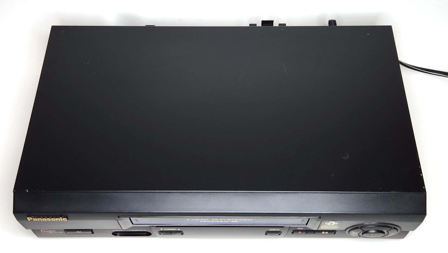 Panasonic PV-V4601 Omnivision VCR, 4-Head Hi-Fi Stereo - Top