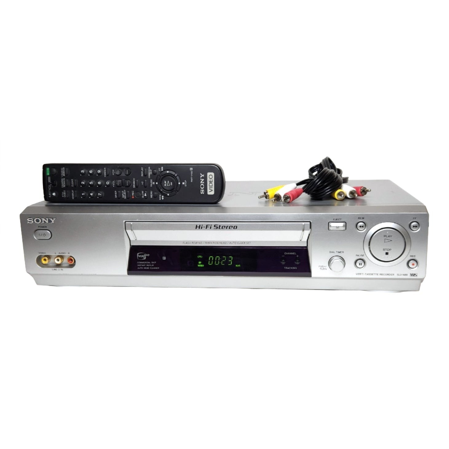 Sony SLV-N88 VCR, 4-Head Hi-Fi Stereo