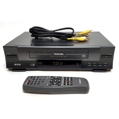 Toshiba W-412 VCR, 4-Head Mono