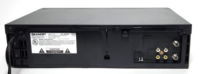 Sharp VC-A592U VCR, 4-Head Mono - Rear