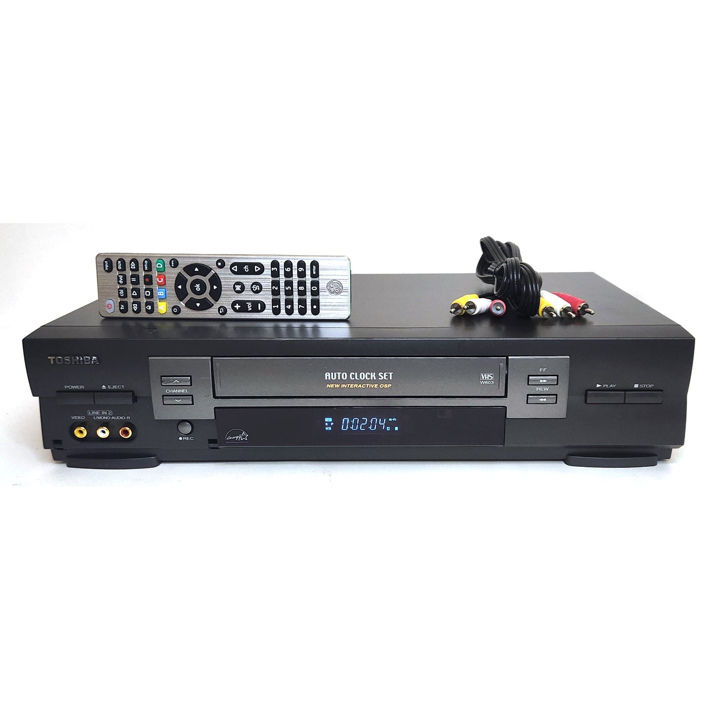 Toshiba W-603 VCR, 4-Head Hi-Fi Stereo