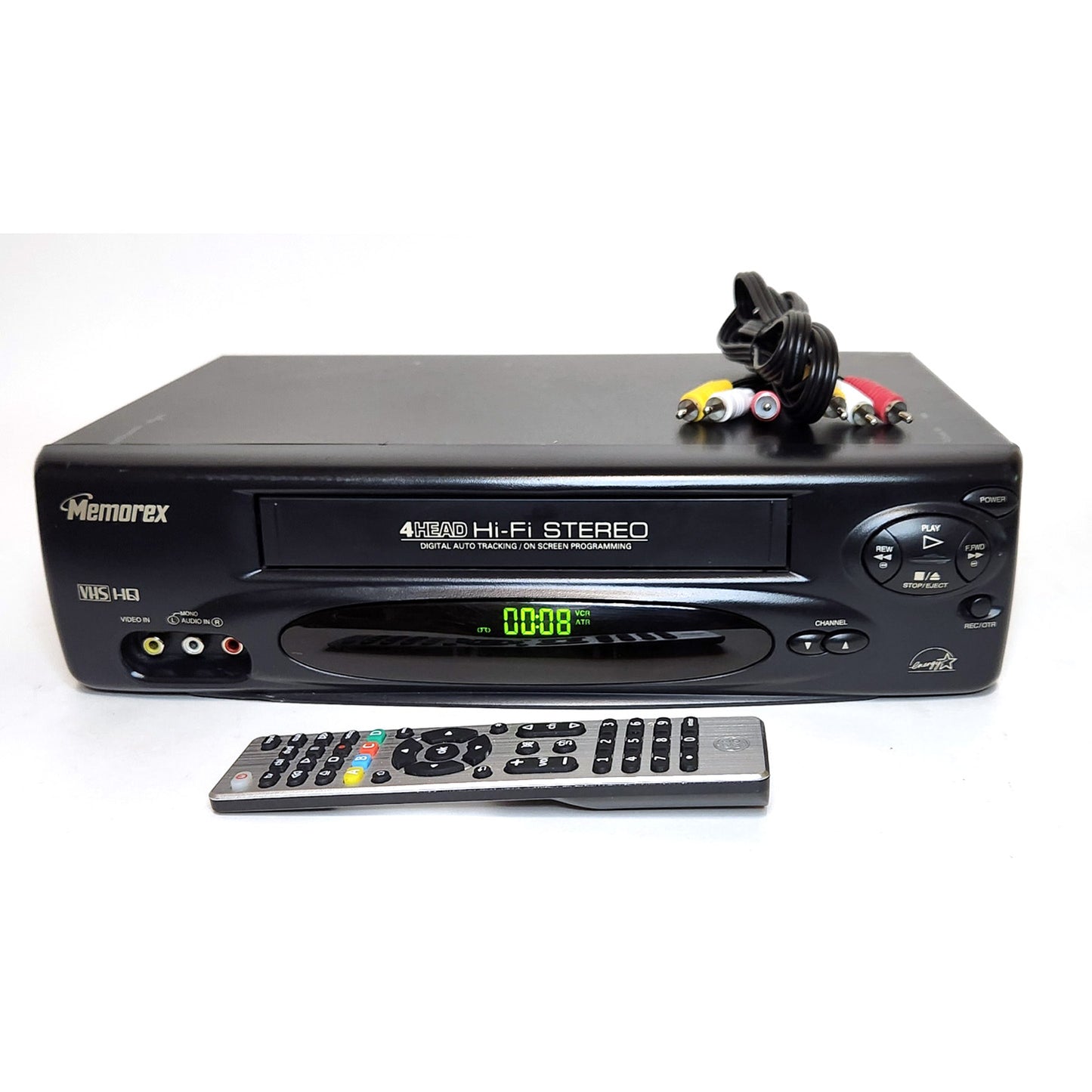 Memorex MVR4041 VCR, 4-Head Hi-Fi Stereo