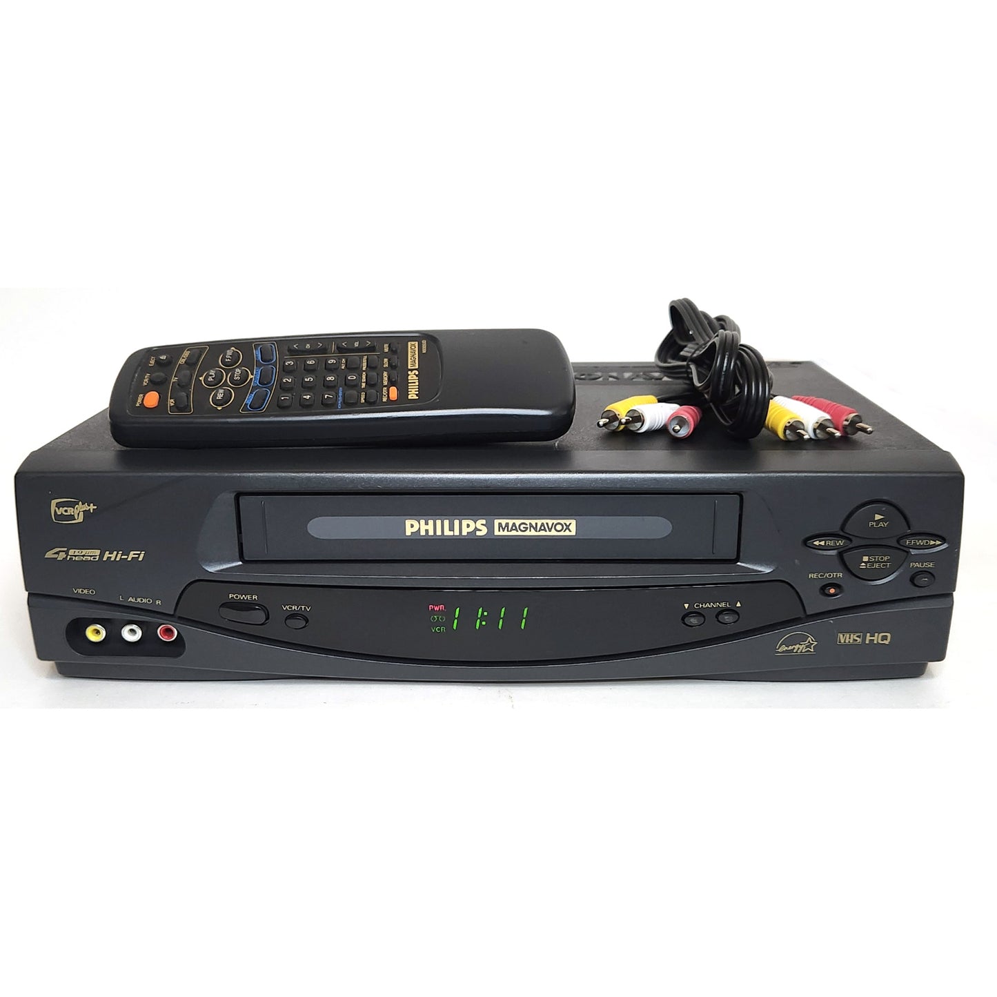 Philips Magnavox VRA631AT VCR, 4-Head Hi-Fi Stereo