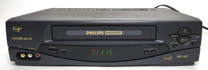 Philips Magnavox VRA631AT VCR, 4-Head Hi-Fi Stereo - Front