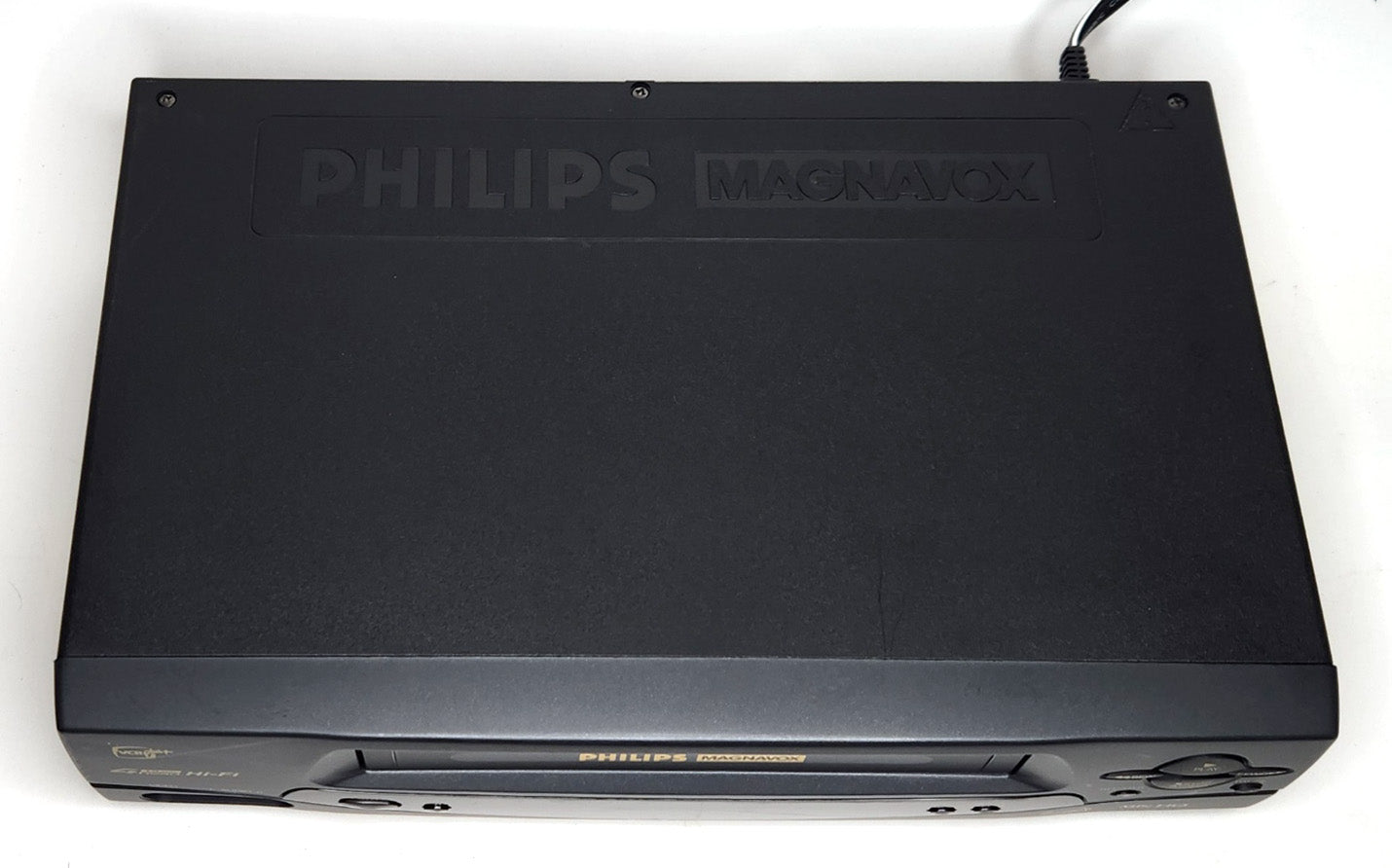 Philips Magnavox VRA631AT VCR, 4-Head Hi-Fi Stereo - Top