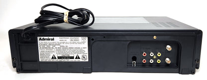 Admiral JSJ20934 VCR, 4-Head Hi-Fi Stereo - Rear