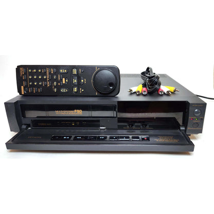 Hitachi VT-F90EM(JU) VCR, Multi-System 4-Head Hi-Fi Stereo