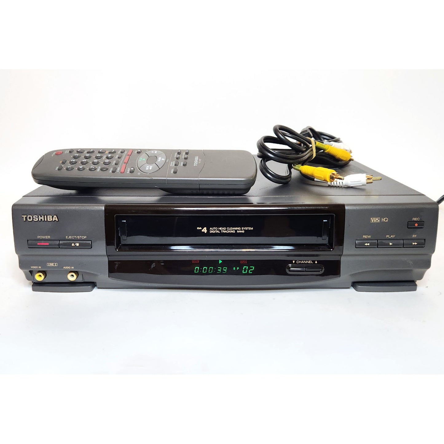 Toshiba M-449 VCR, 4-Head Mono