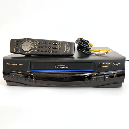 Panasonic PV-8401 Omnivision VCR, 4-Head Mono