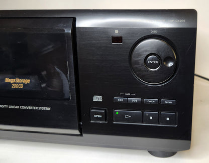 Sony CDP-CX205 MegaStorage 200 CD Changer - Right