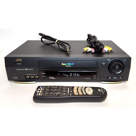 JVC HR-S3800U VCR, 4-Head Hi-Fi Stereo, Super VHS