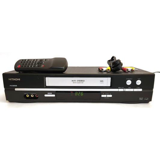 Hitachi FX-695A VCR, 4-Head Hi-Fi Stereo