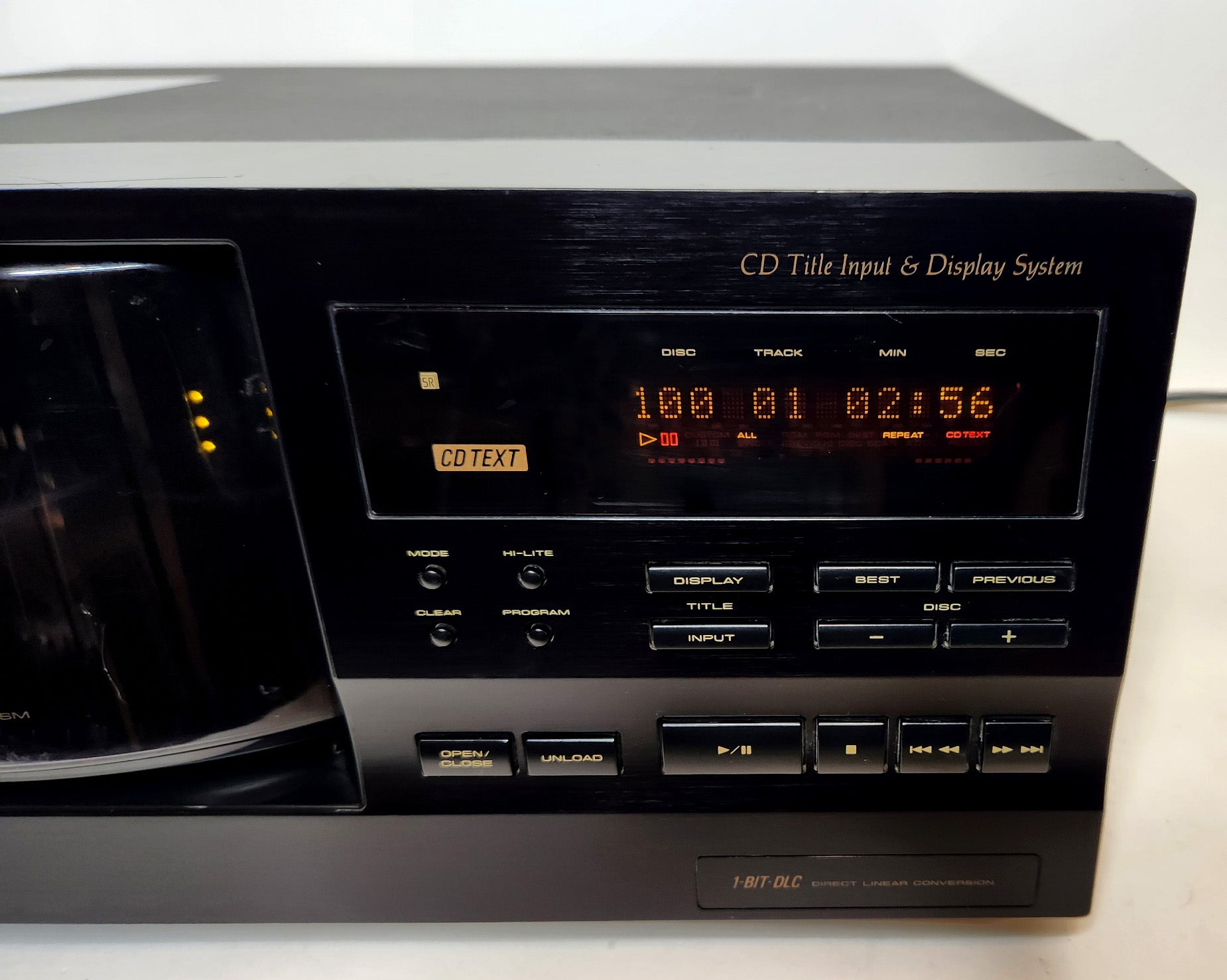 Pioneer PD-F958 100+1 CD Changer - Right