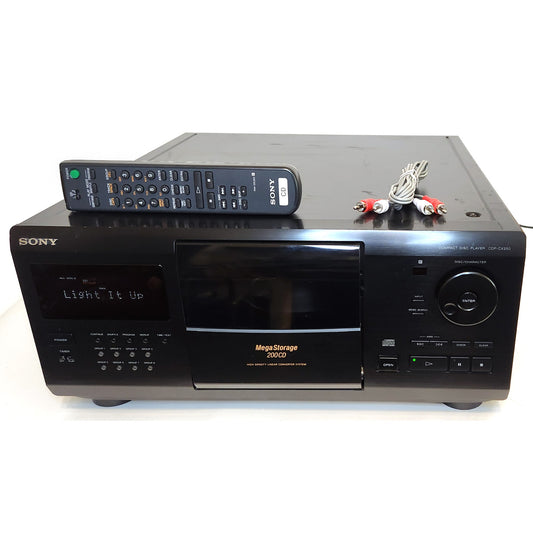 Sony CDP-CX250 MegaStorage 200 CD Changer