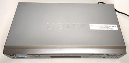 Sony SLV-N700 VCR, 4-Head Hi-Fi Stereo - Top