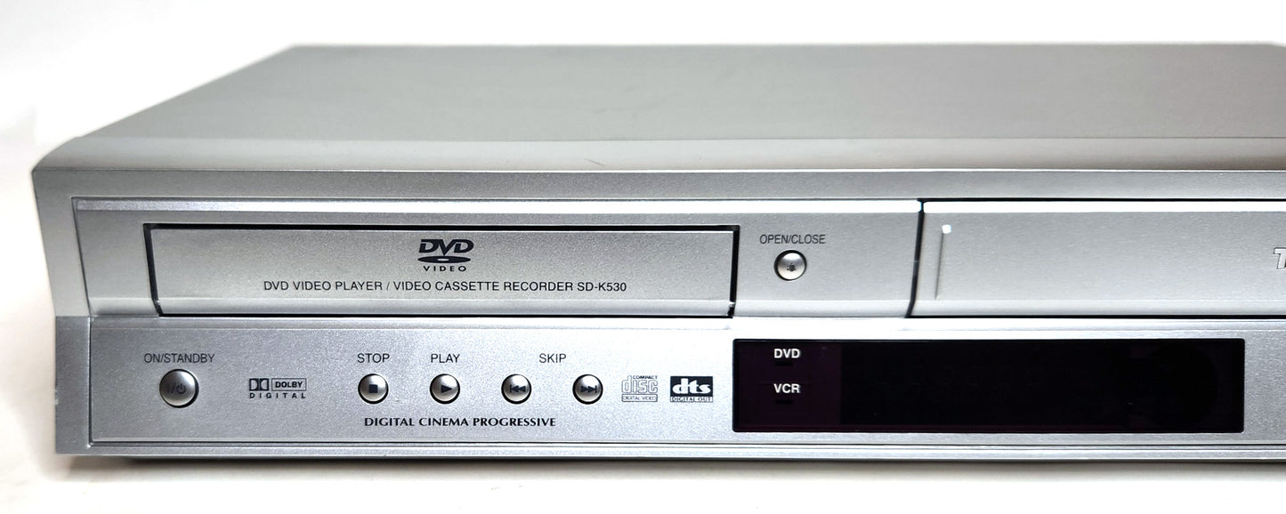 Toshiba SD-K530SU VCR/DVD Player Combo - Left