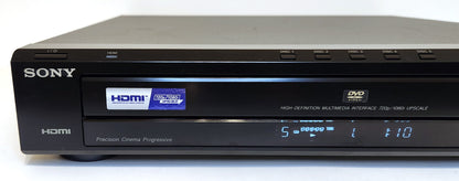 Sony DVP-NC85H DVD/CD Player, 5 Disc Carousel Changer, HDMI - Left