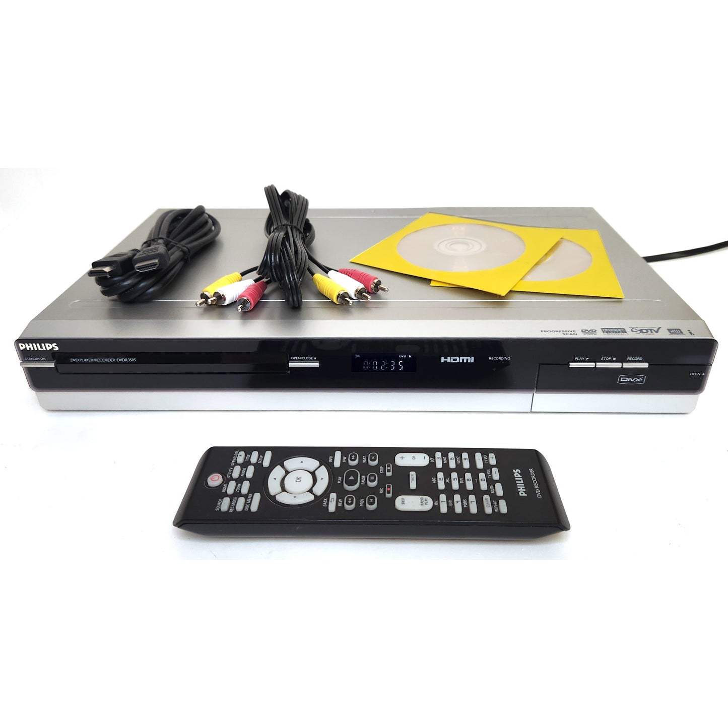 Philips DVDR3505/37 DVD Recorder with HDMI, Digital Tuner