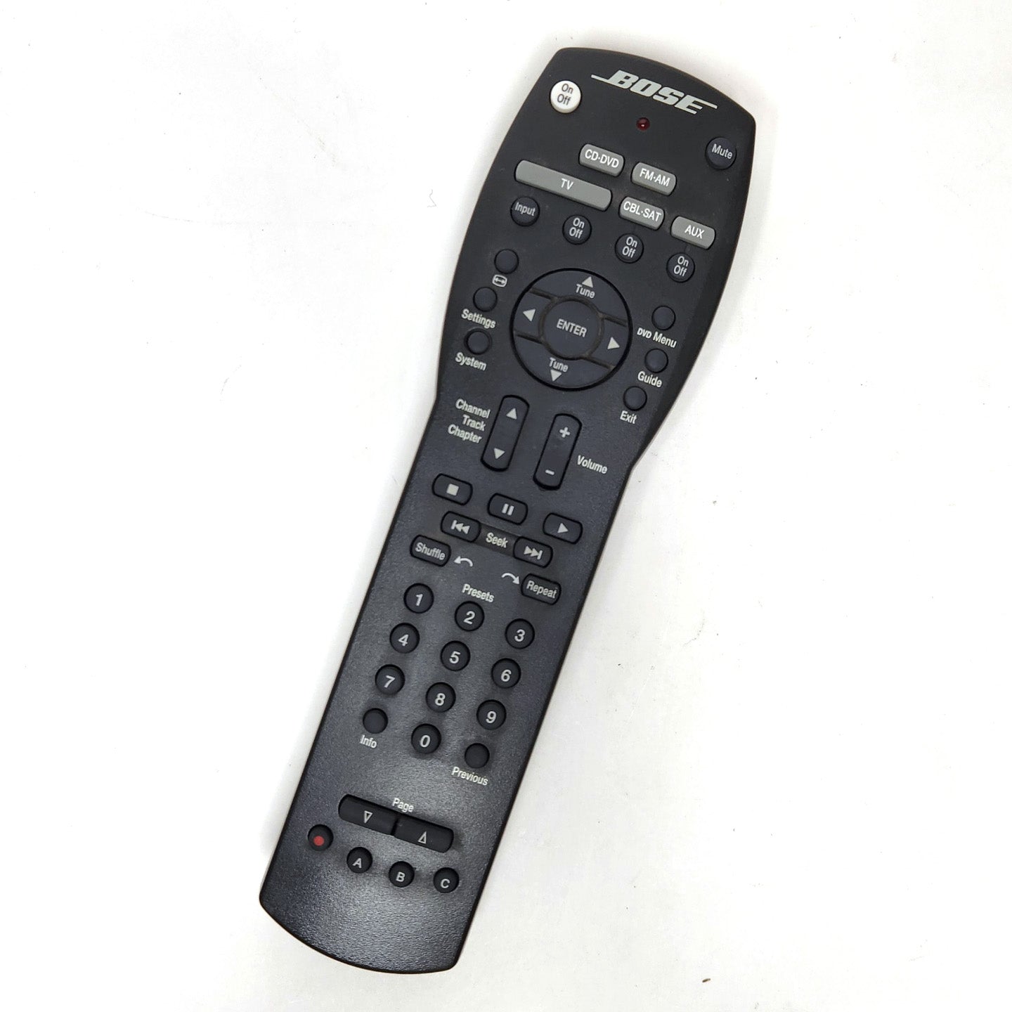 Bose 321 GS Series III Media Center Remote Control