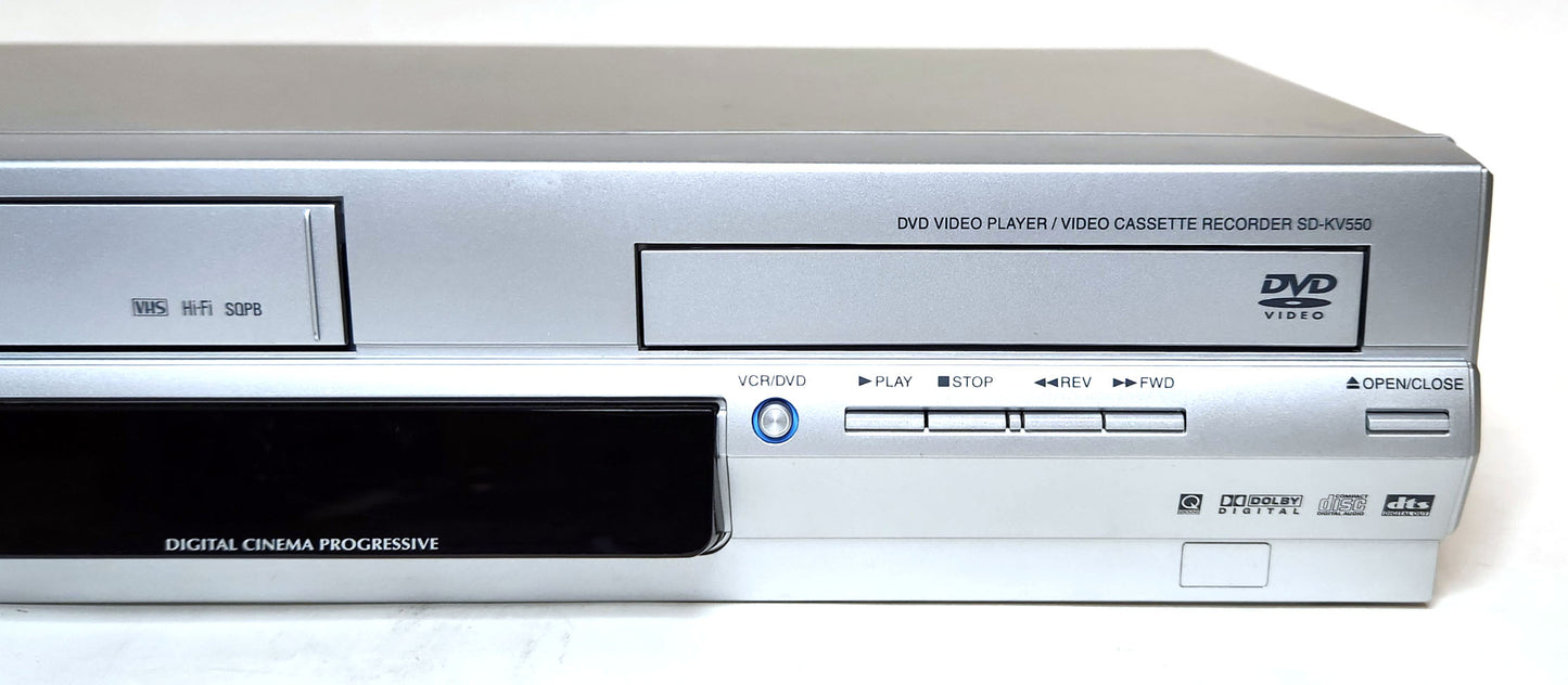 Toshiba SD-KV550SU VCR/DVD Player Combo - Right