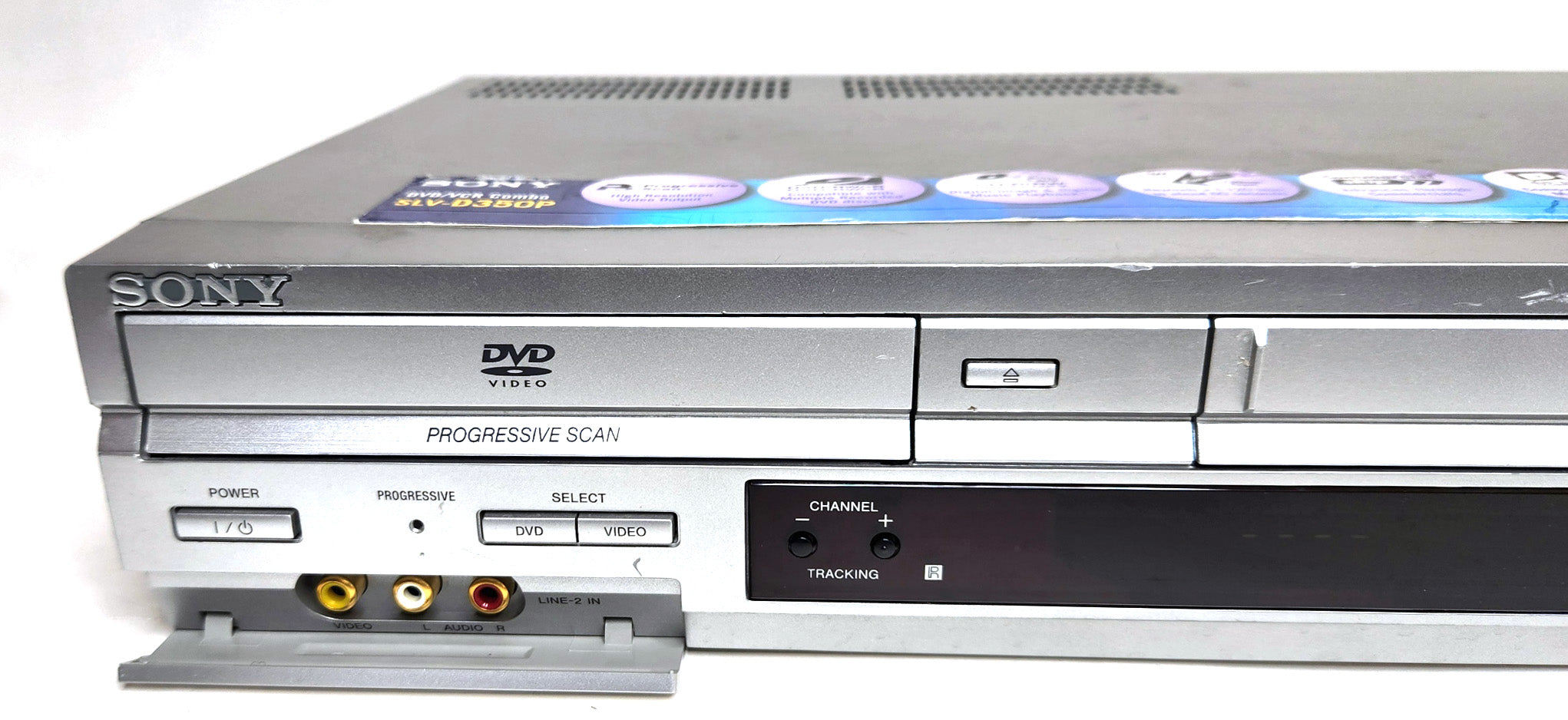 Sony SLV-D350P VCR DVD Combo Player VHS sold