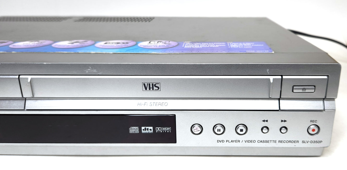 Sony SLV-D350P VCR/DVD Player Combo - Right