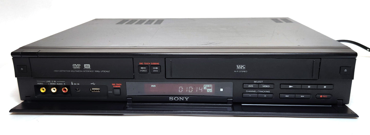 Sony RDR-VX560 VCR/DVD Recorder Combo with HDMI - Front